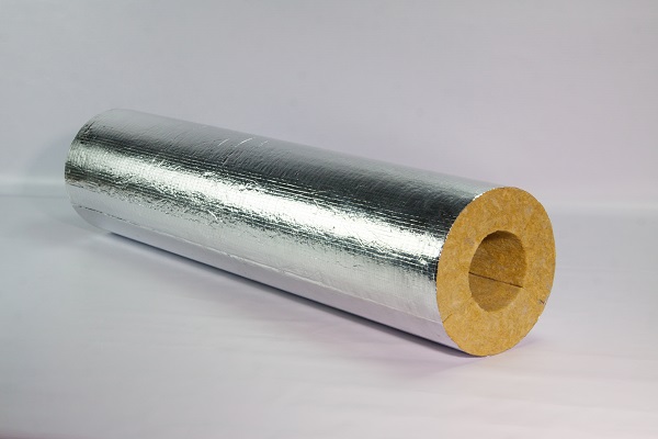 Цилиндры фольгированные из минеральной ваты фото