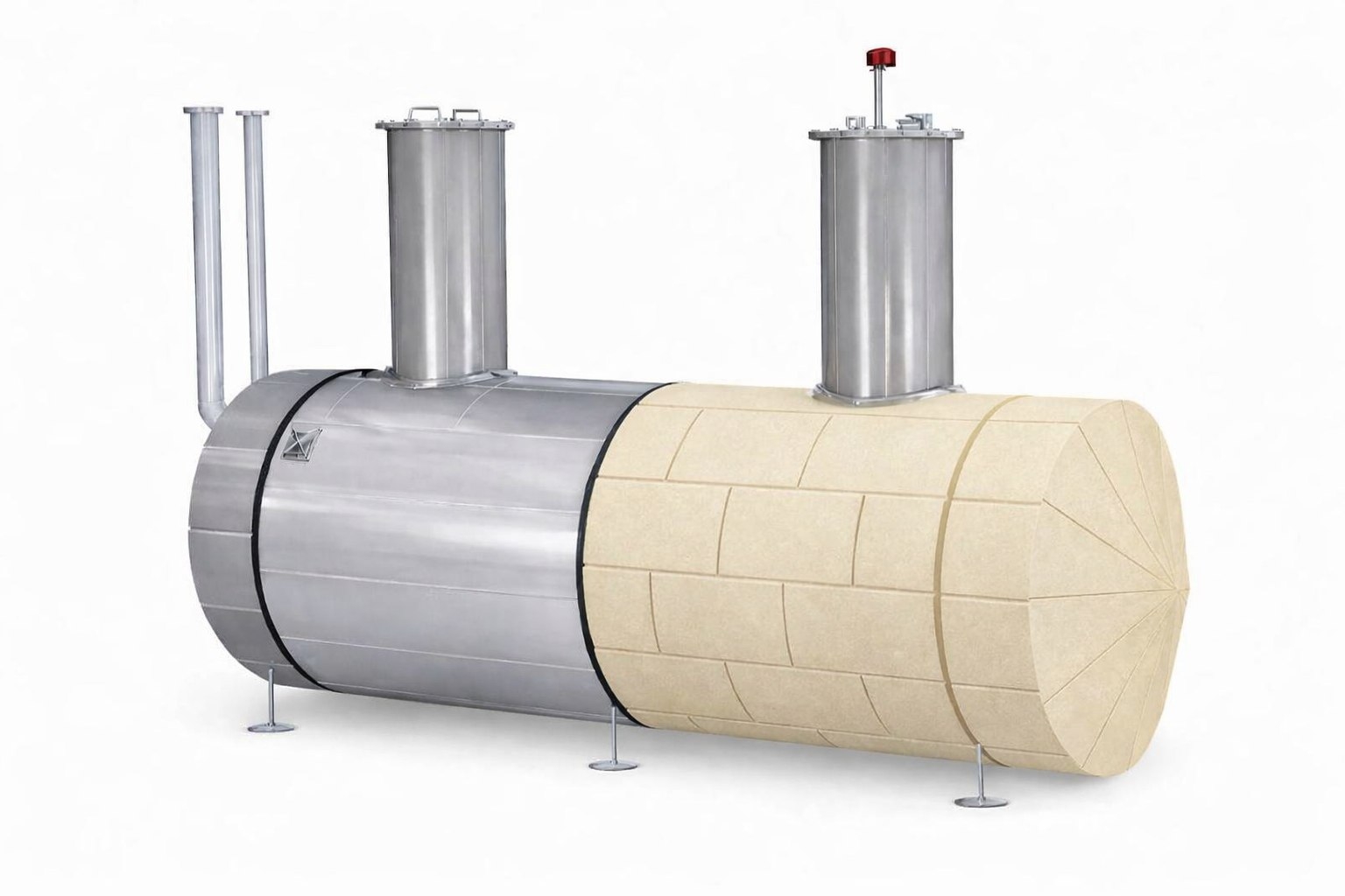 теплоизоляция резервуар РГСП из PIR