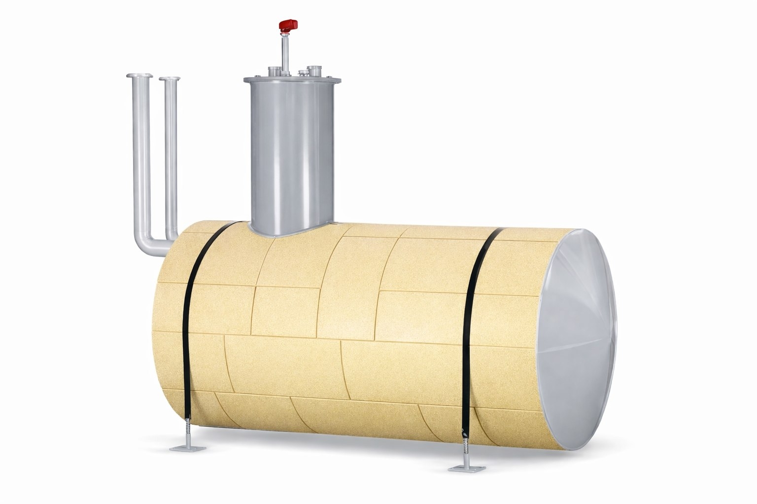 Теплоизоляция резервуар РГСД из PIR