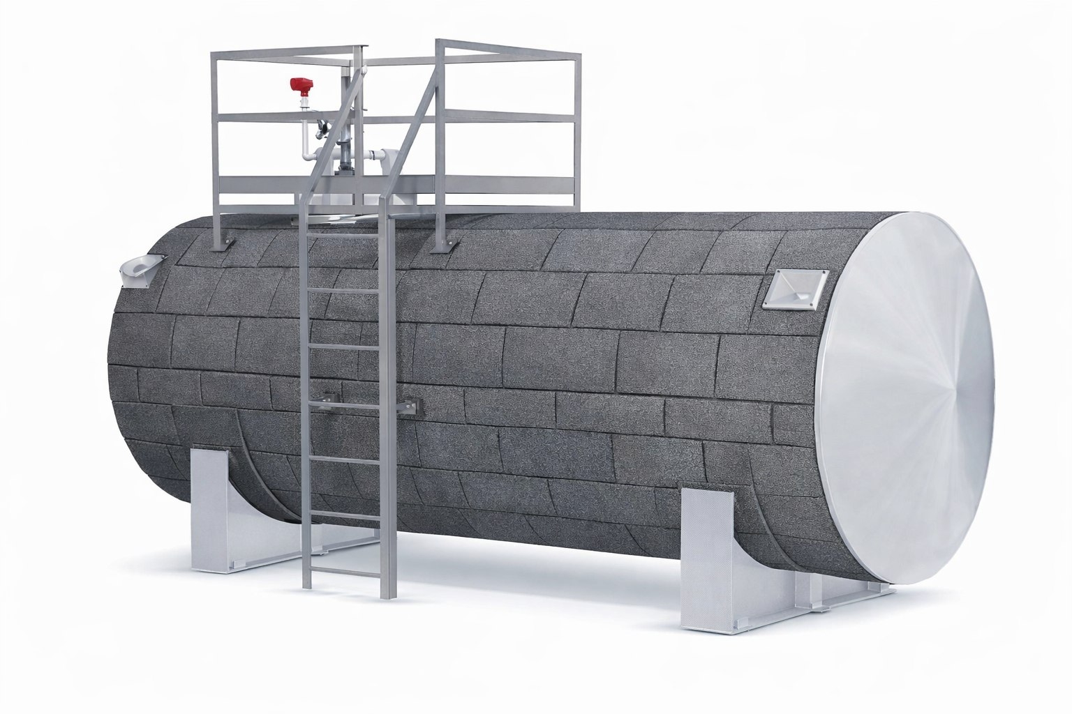 Надземный резервуар РГСН из пеностекла