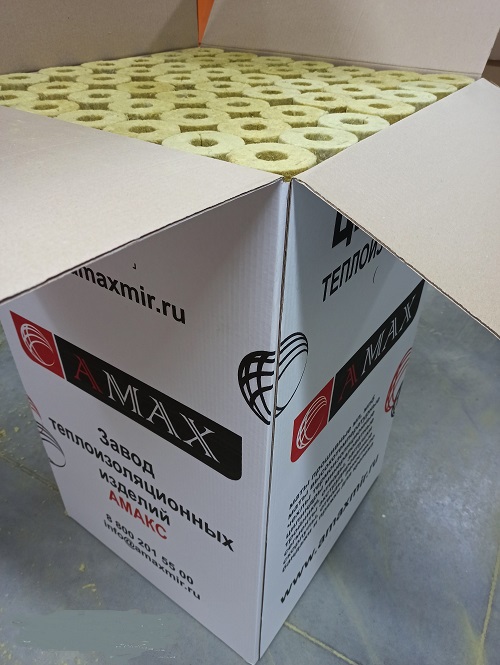 цилиндры теплоизоляционные амакс упаковка фото