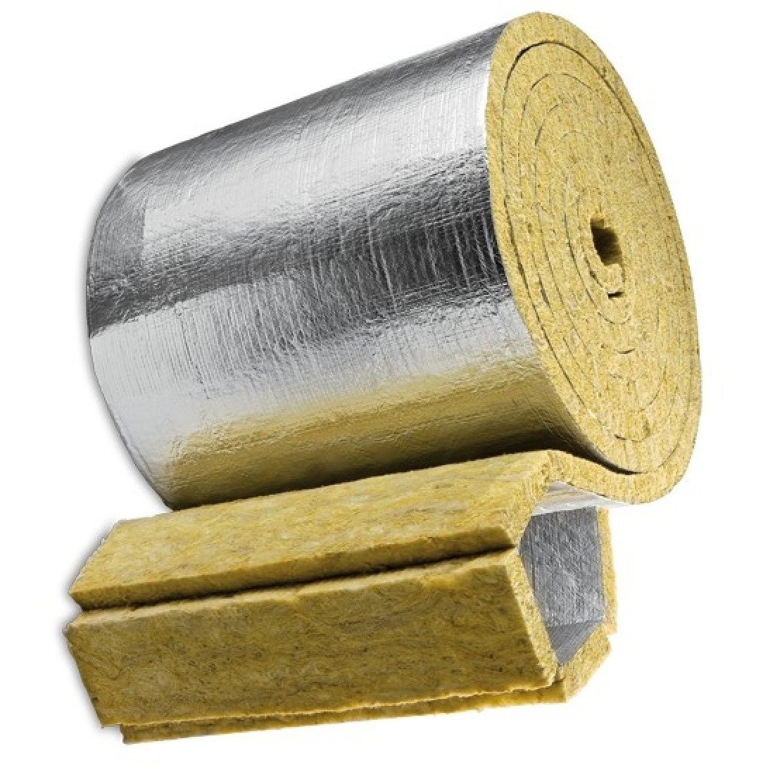 Мат ламельный кашированный минераловатный