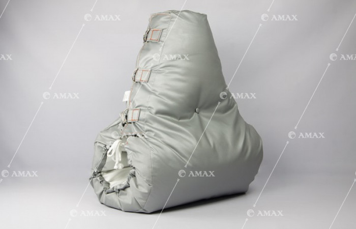 Чехол изоляционный термозащитный съемный для арматуры АМАКС фото