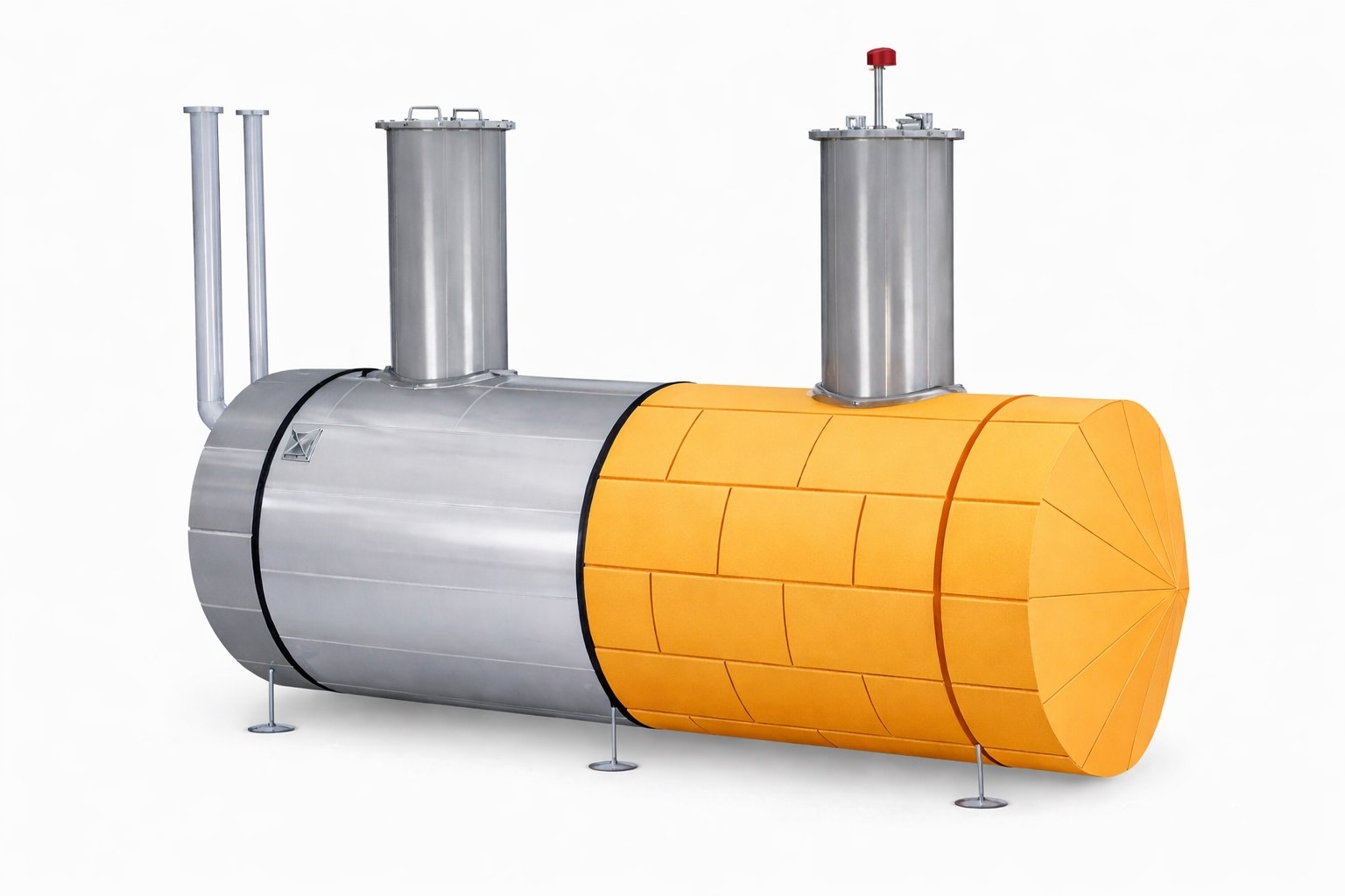 теплоизоляция резервуаров РГСП из XPS